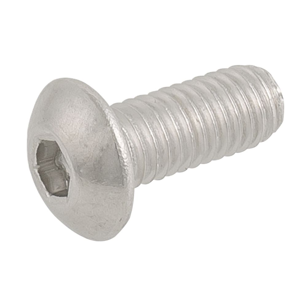 50 vis à tête creuse bombée en acier inoxydable A2 Easyfix M5 x 12mm