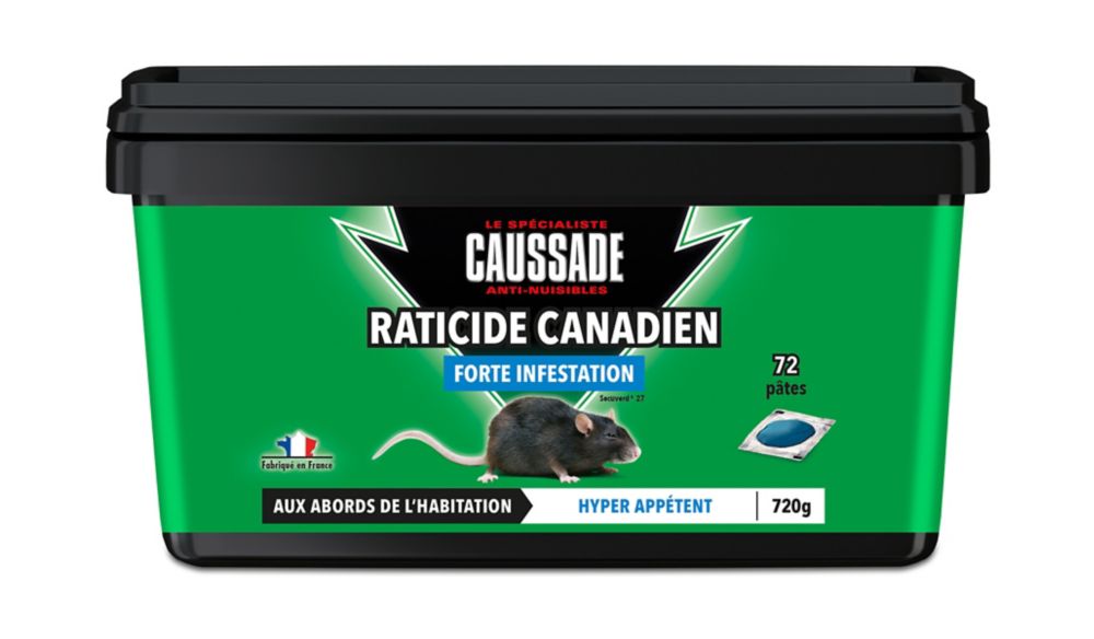 Pâte antirats Caussade 720g