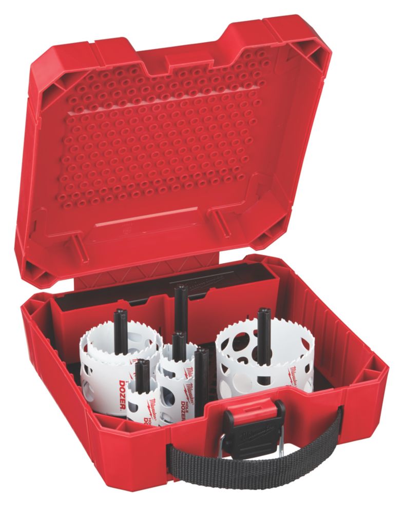 Coffret de 6 scies cloches multi-matériaux Milwaukee 49224201