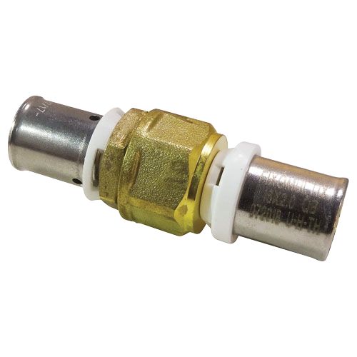 Raccord passerelle à sertir multicouche 20mm PER 16mm Fixoconnect