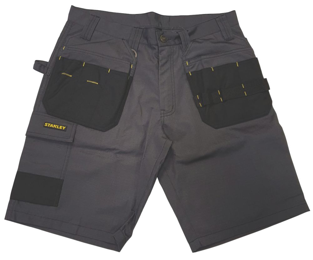Short de travail avec poches holster Lincoln Stanley, gris, taille 46