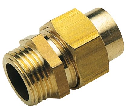 Union 3 pièces droit MF à souder 32mm x 1 1/4" Pronorm, lot de 2