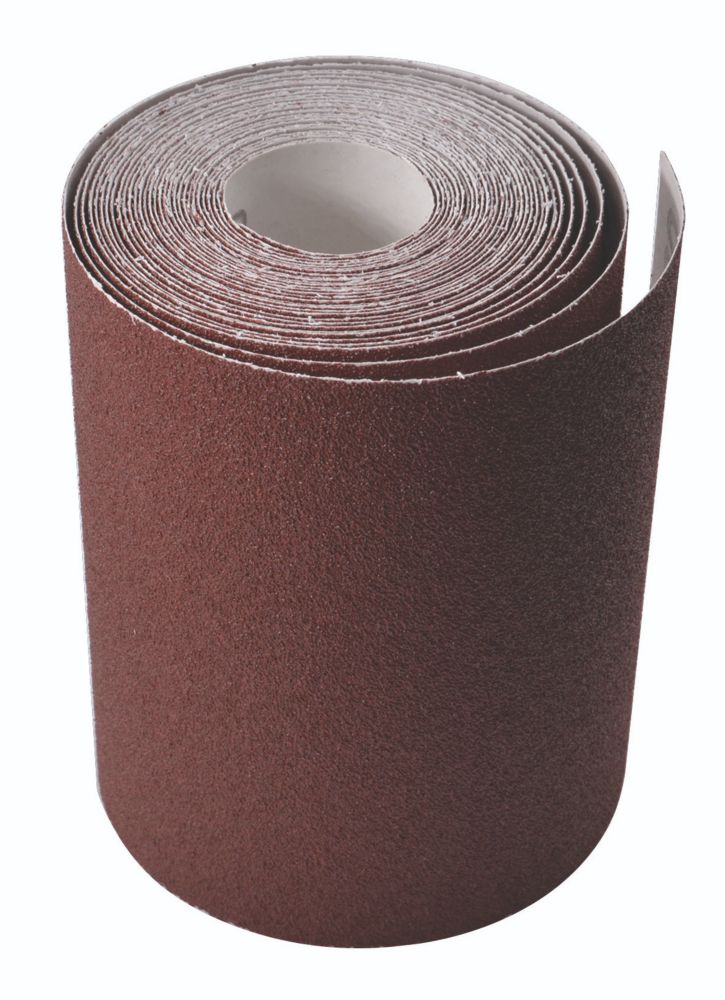 Rouleau de ponçage non perforé 5m x 115mm grain 80 Titan