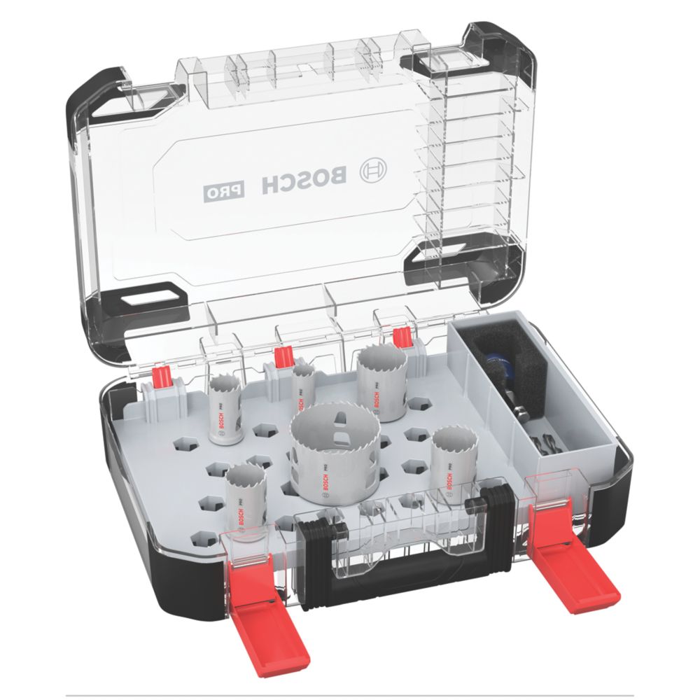 Ensemble de 6 scies-cloches multimatériaux Bosch PRO