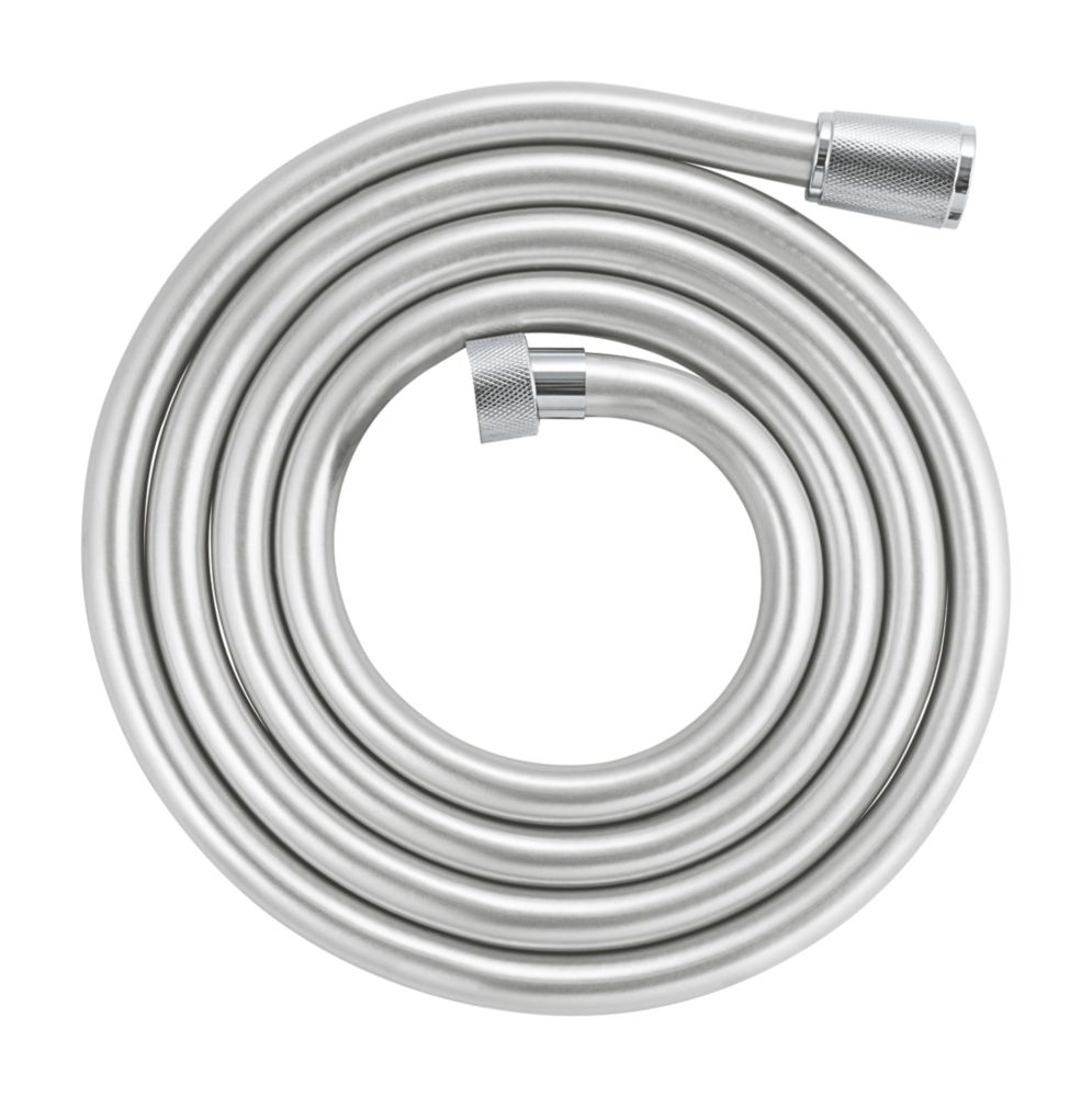 Flexible de douche Grohe VitalioFlex argent chromé 8mm x 2 000mm