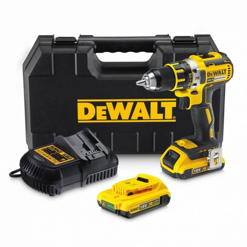 Perceuse visseuse sans fil brushless DeWalt XR DCD790D2-QW 18V Li