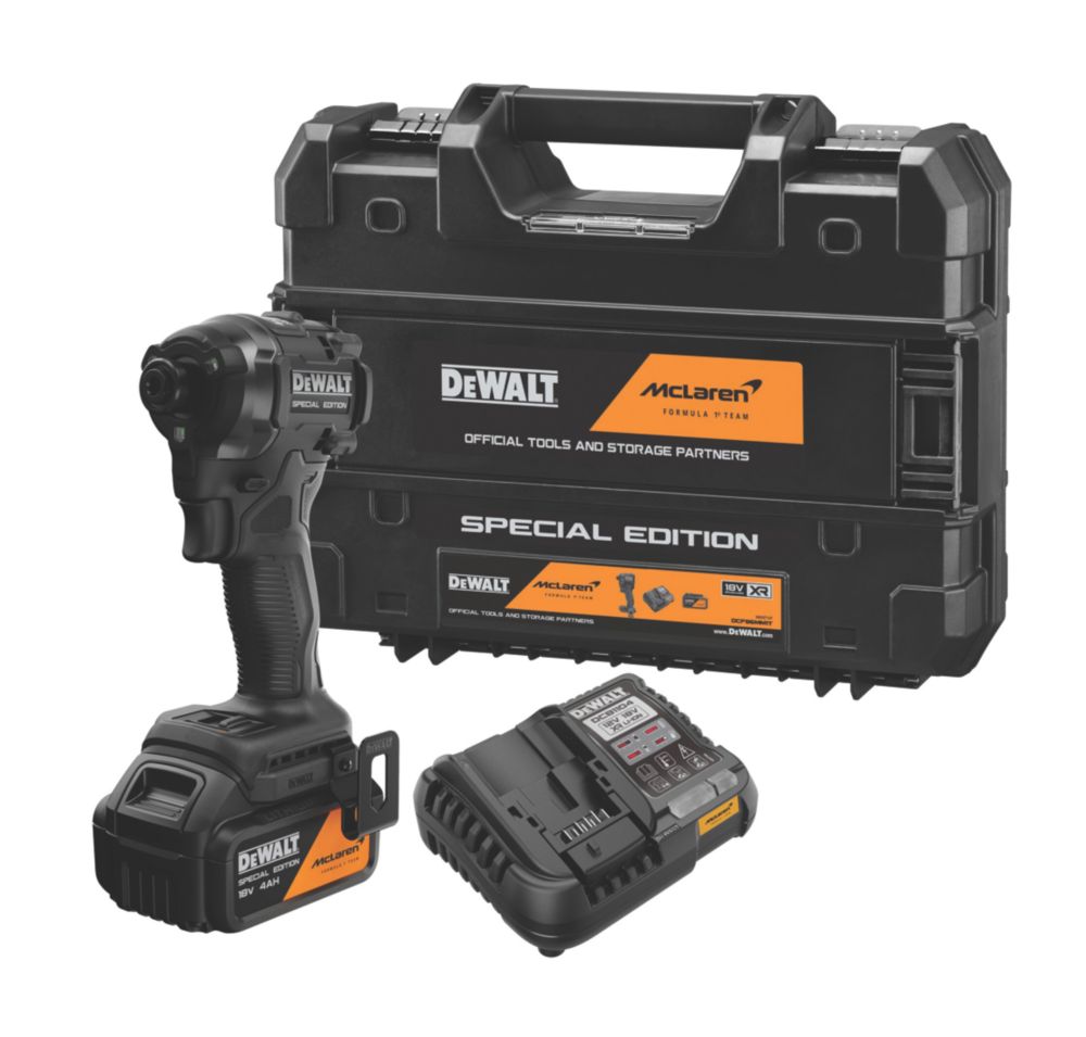 Visseuse à choc sans fil brushless DeWalt McLaren DCF86MM1T-QW 18V 1 x 4Ah Li-ion XR