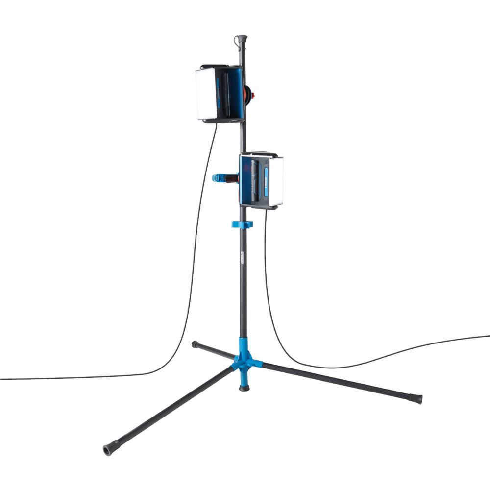 Projecteur de chantier LED mobile Erbauer avec trépied 2 x 20W 2 x 2 000lm 240V