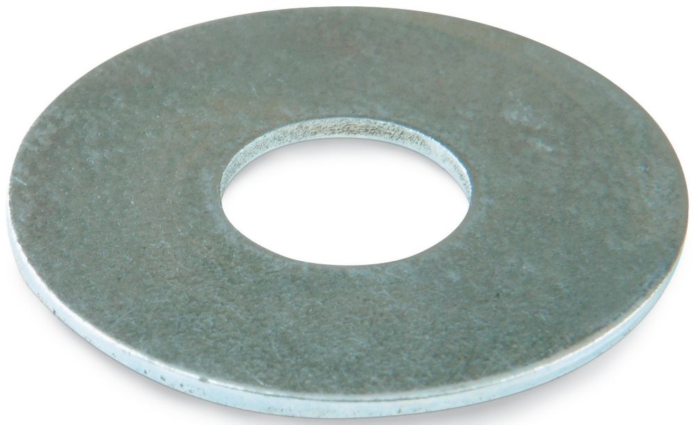 100 rondelles plates larges en acier Easyfix M5 x 1,2mm