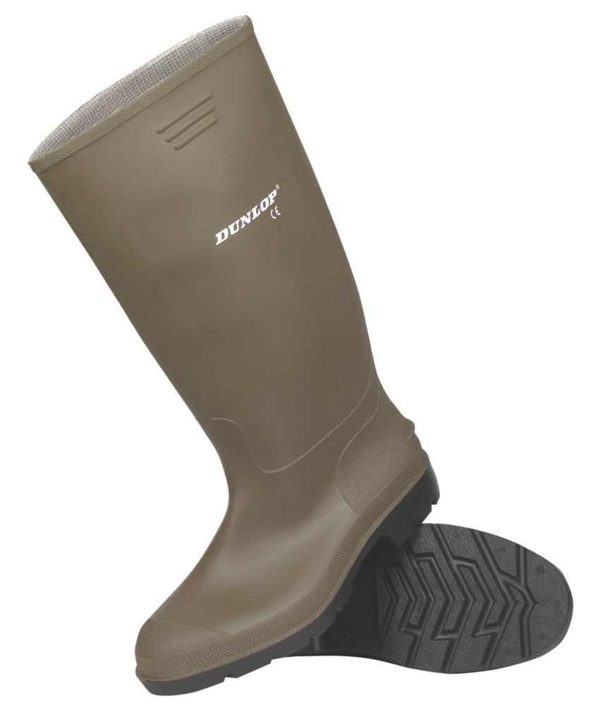 Bottes en caoutchouc sans m tal non s curitaires Dunlop