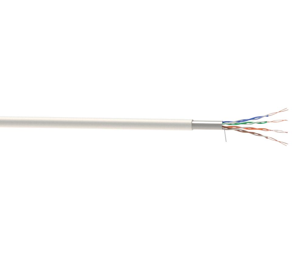 Câble ethernet CAT5 50m gris