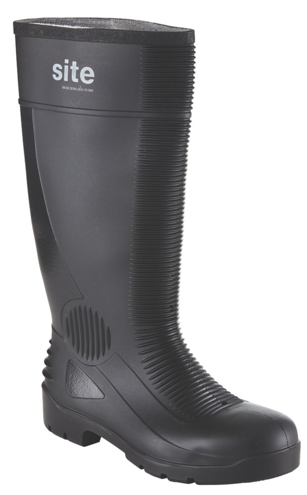 Bottes en caoutchouc de s curit Site Trench noires taille 47