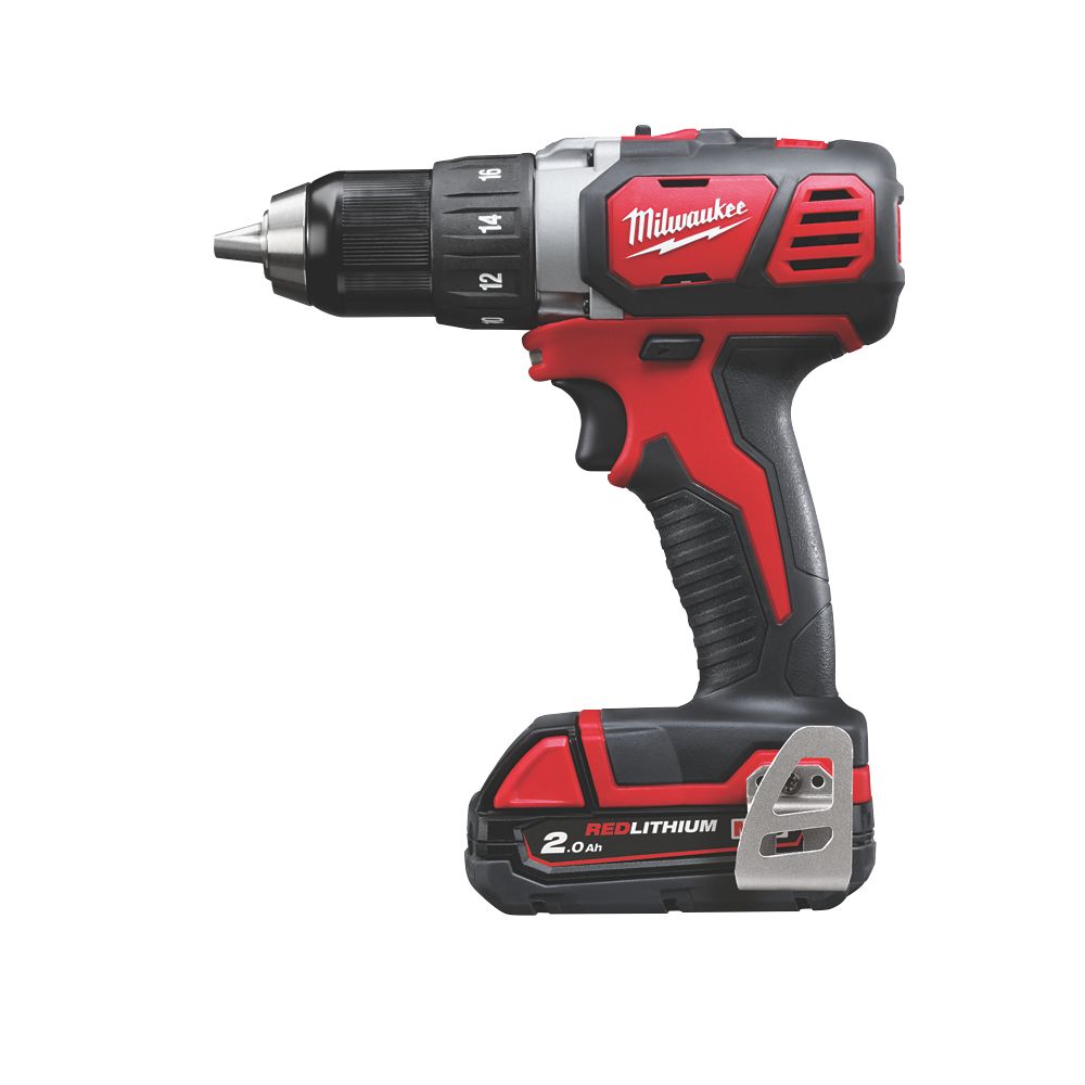 Perceuse-visseuse compacte sans fil Milwaukee M18 BDD-202C 18V 2 x