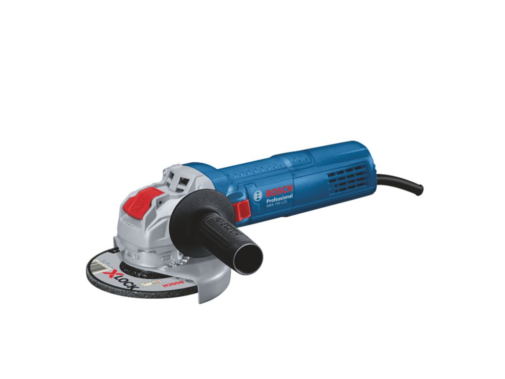 Meuleuse d'angle filaire 125mm 230V brushless Bosch GWX 750-125 750W 
