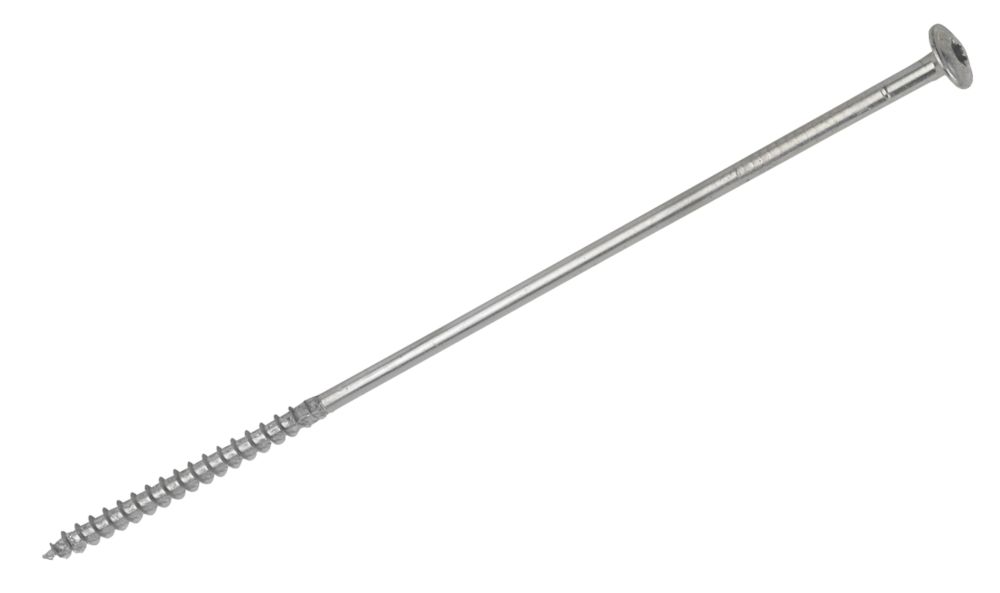 50 vis à bois à collerette Spax Wirox argent 6 x 220mm
