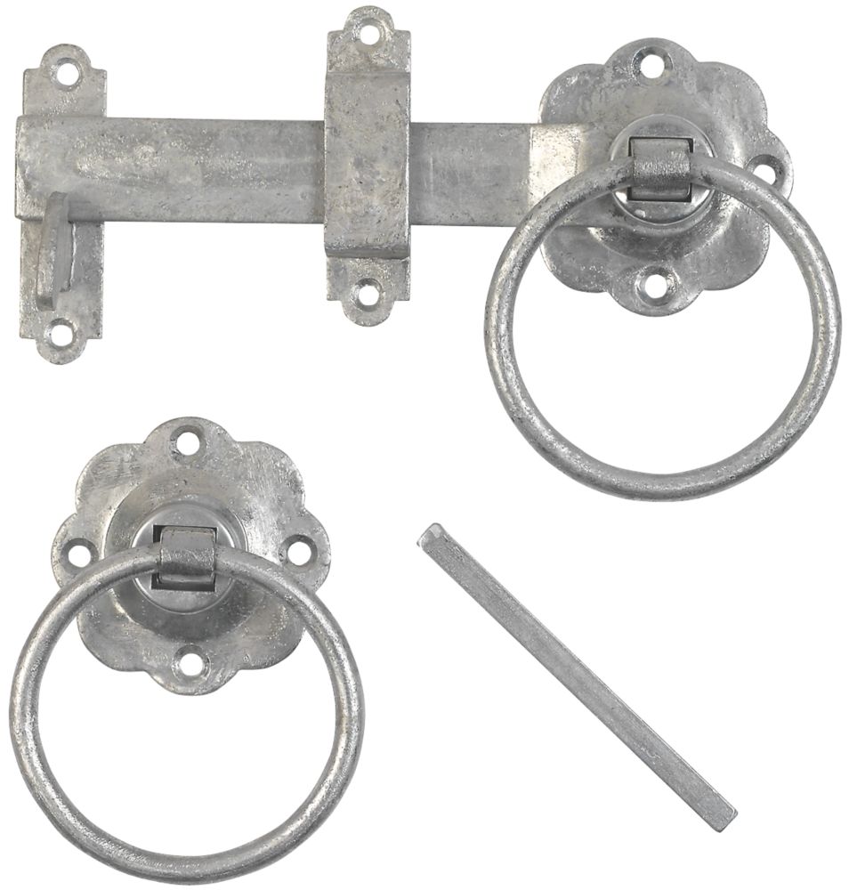 Loquet de portail Hardware Solutions galvanisé 155mm 