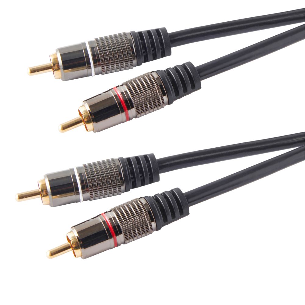 Câble SVGA et audio 2RCA, 3m Câbles et fils électriques Screwfix FR