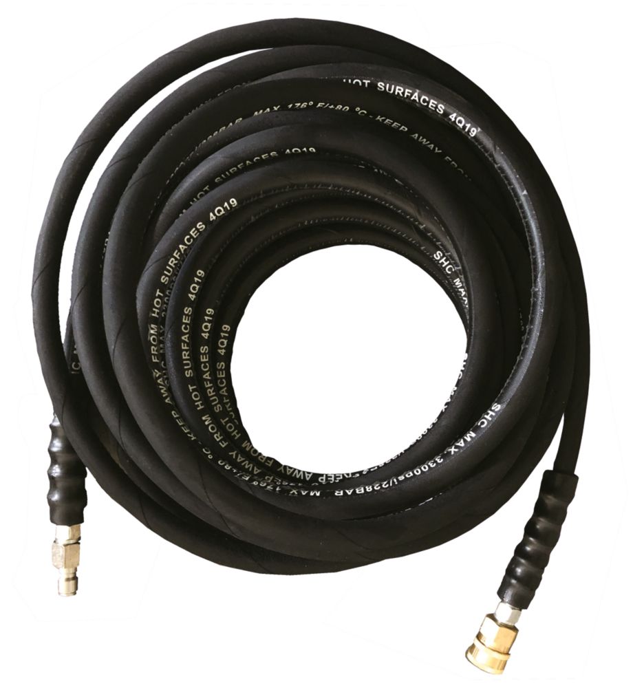 Rallonge de tuyau Mecafer 476018 noir 10mm x 15m