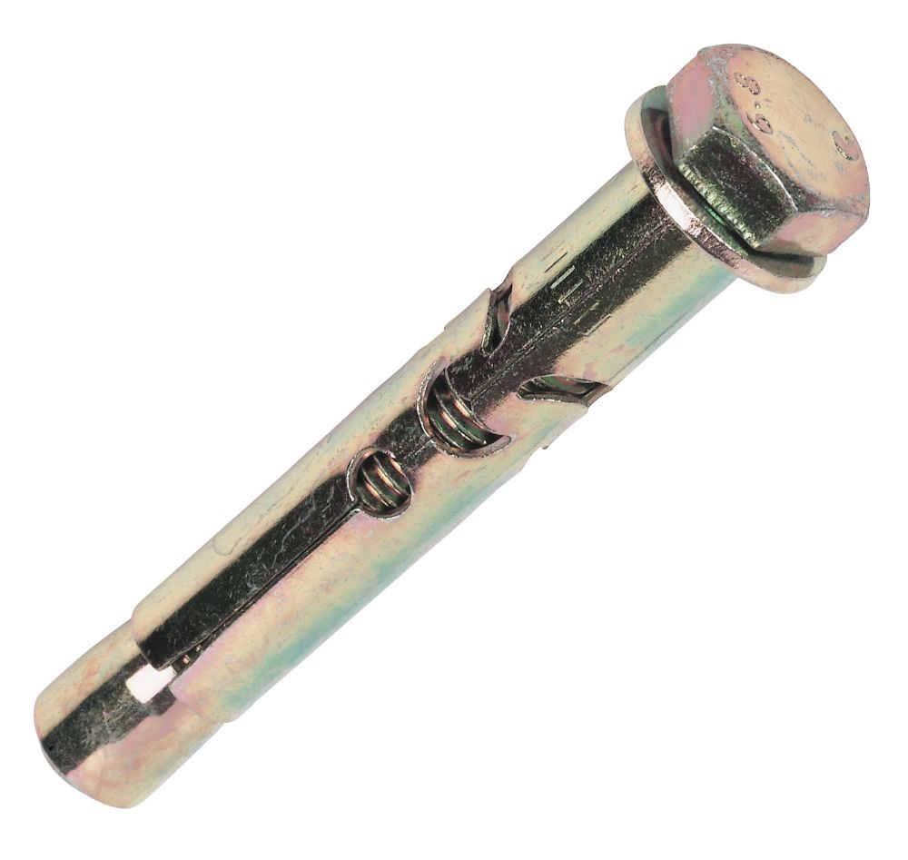 20 boulons d'ancrage argent Fischer FSA 10 x 60mm M8