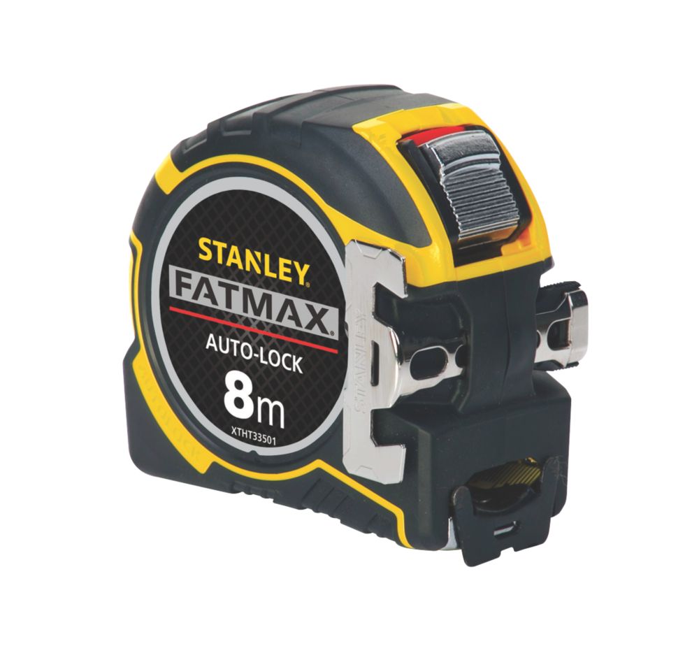 Mètre ruban 8m Stanley FatMax 1 pièce, Niveau et outils de mesure