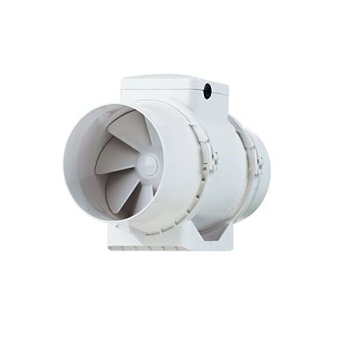 Ventilateur-extracteur de salle de bains ou cuisine 100mm blanc 220/240V