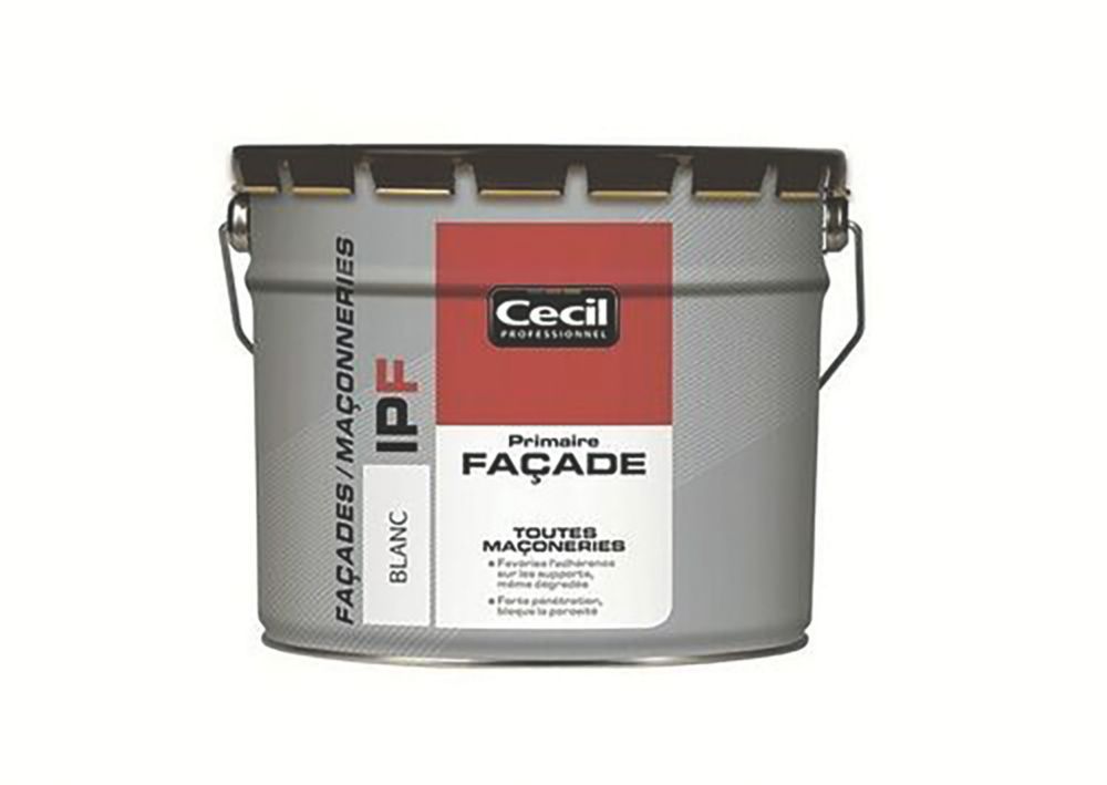 Primaire de façade IPF Cecil Professionnel blanc 10L
