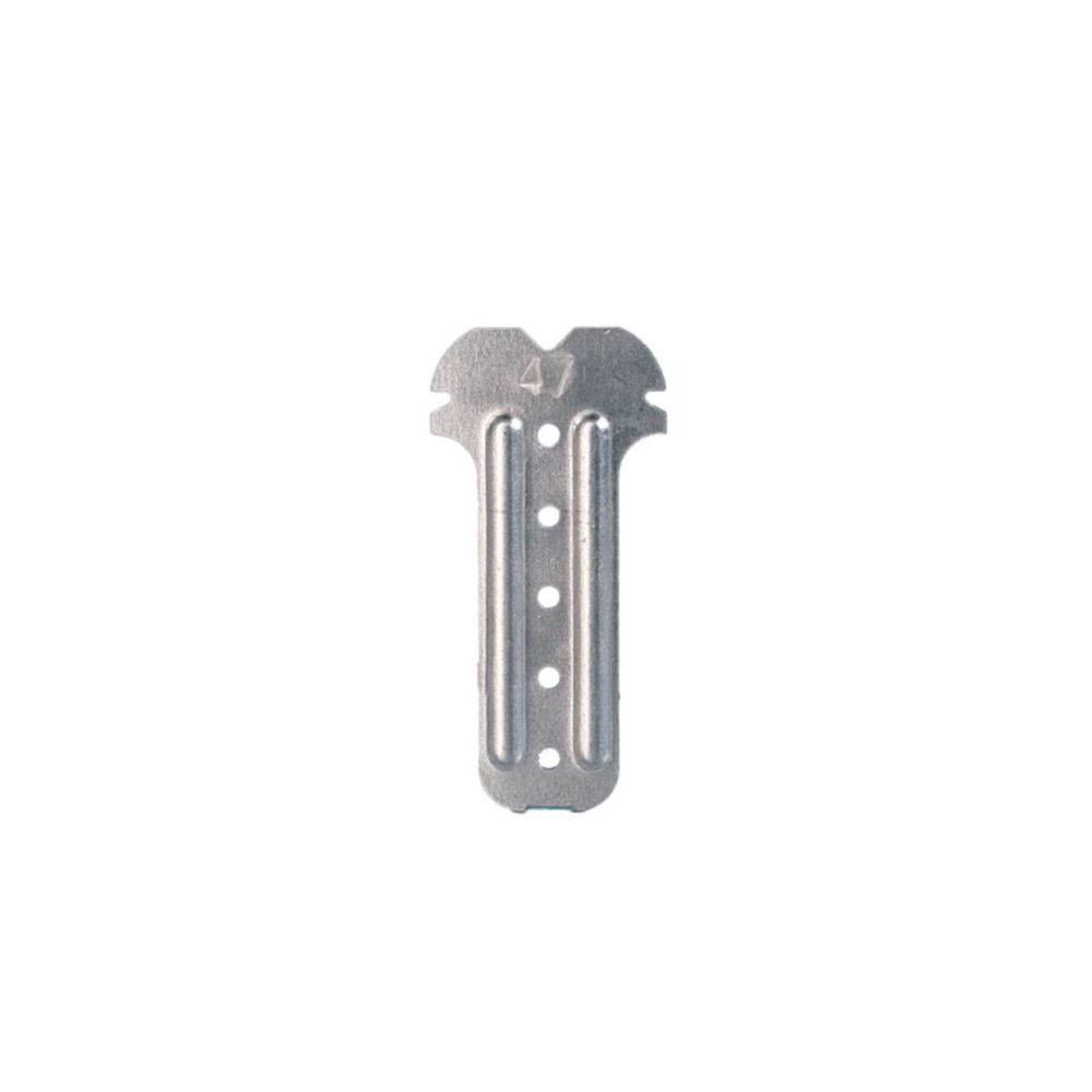 Suspente courte Semin SC09 80 - 47 en acier galvanisé 80mm x 44mm, 100 pièces