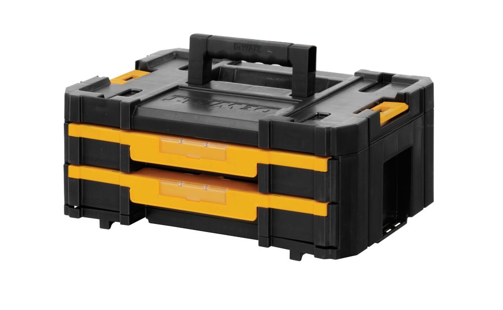 Coffret 2 tiroirs avec diviseurs DeWalt TSTAK IV DWST1-70706
