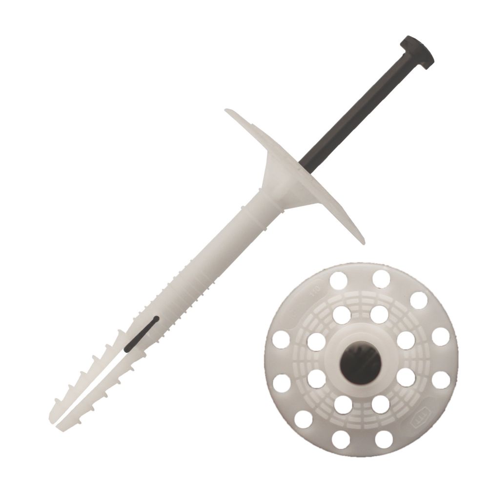 Fixations d'isolant Scell-it 140mm x 10mm, 200 pièces