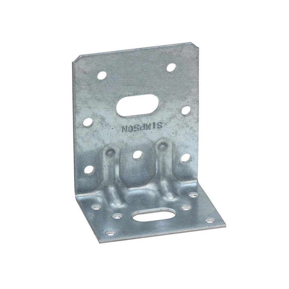 Équerre de fixation renforcée Simpson Strong-Tie ER galvanisée 65mm x 48mm 1 pièce