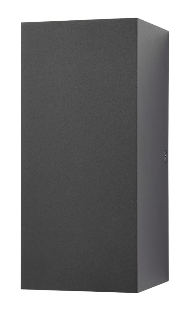 Applique murale extérieur haut et bas réglable noire mat LED LAP 4000K IP44 610lm