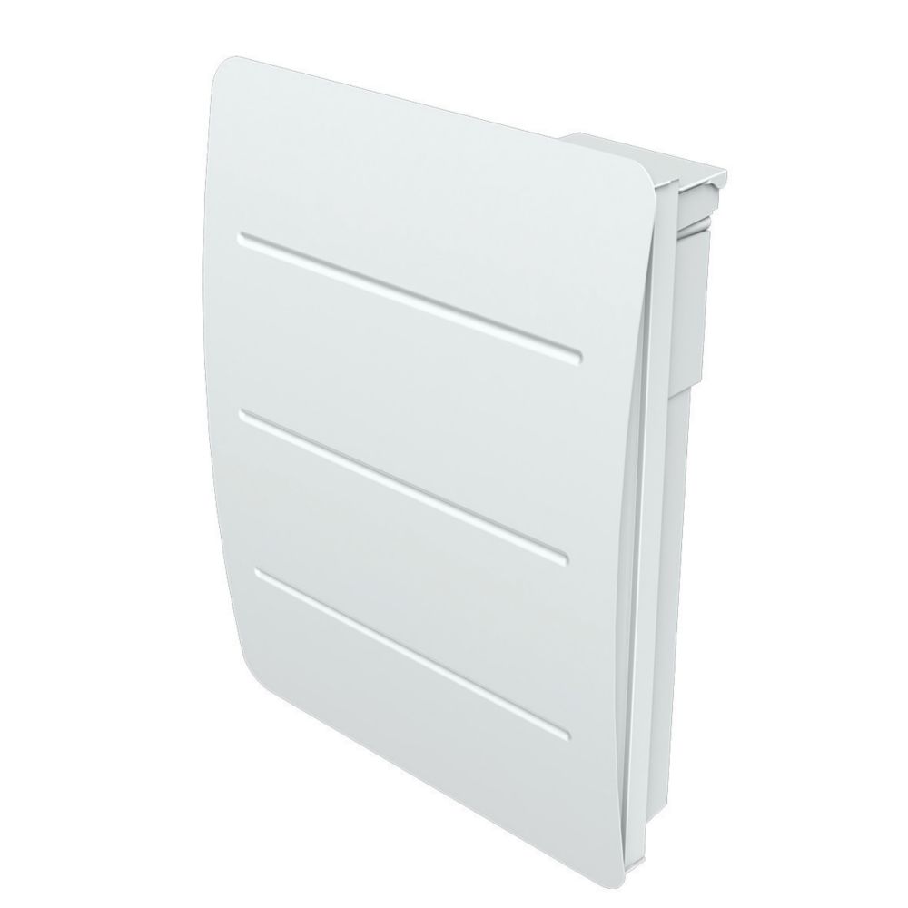 Radiateur double coeur de chauffe en fonte + film Kairos blanc 1 000W