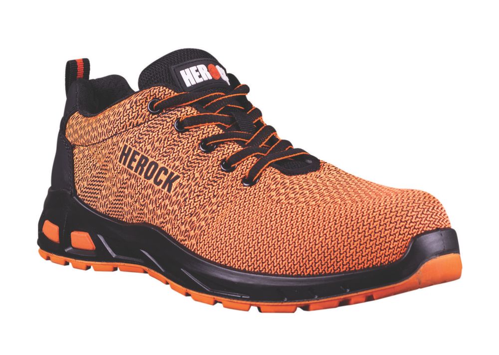 Baskets de sécurité S1 P Herock Titus orange pointure 43      