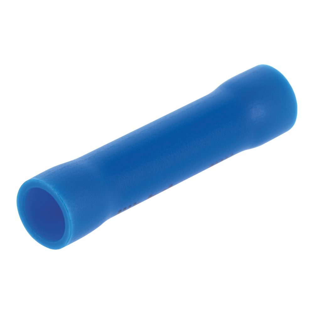 Manchons de butée enfichables (F) bleus isolés 2,5mm Klauke, lot de 100