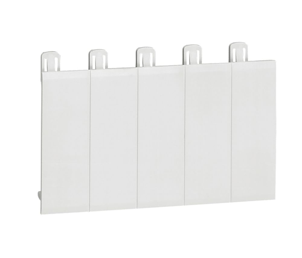 Obturateur pour tableau électrique à 5 modules en polyamide Legrand Drivia 