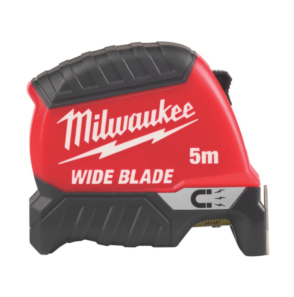 Mètre ruban Milwaukee Wide Blade Magnetic Gen 2 de 5m 
