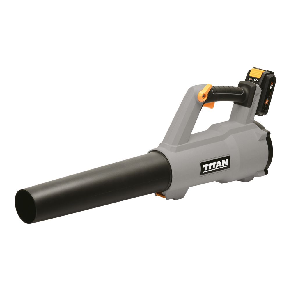  Souffleur de jardin sans fil Titan TTI1541GBL 18V 1 x 2,0Ah Li-Ion TXP
