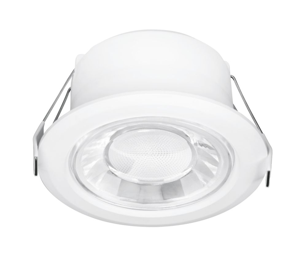 Spot à encastrer à LED fixe Aurora Spryte blanc 10W 830lm