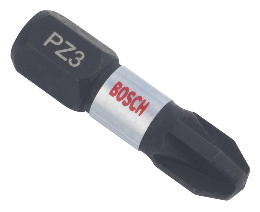 Jeu de 2 embouts de visseuse PZ3 25mm Impact Control Bosch