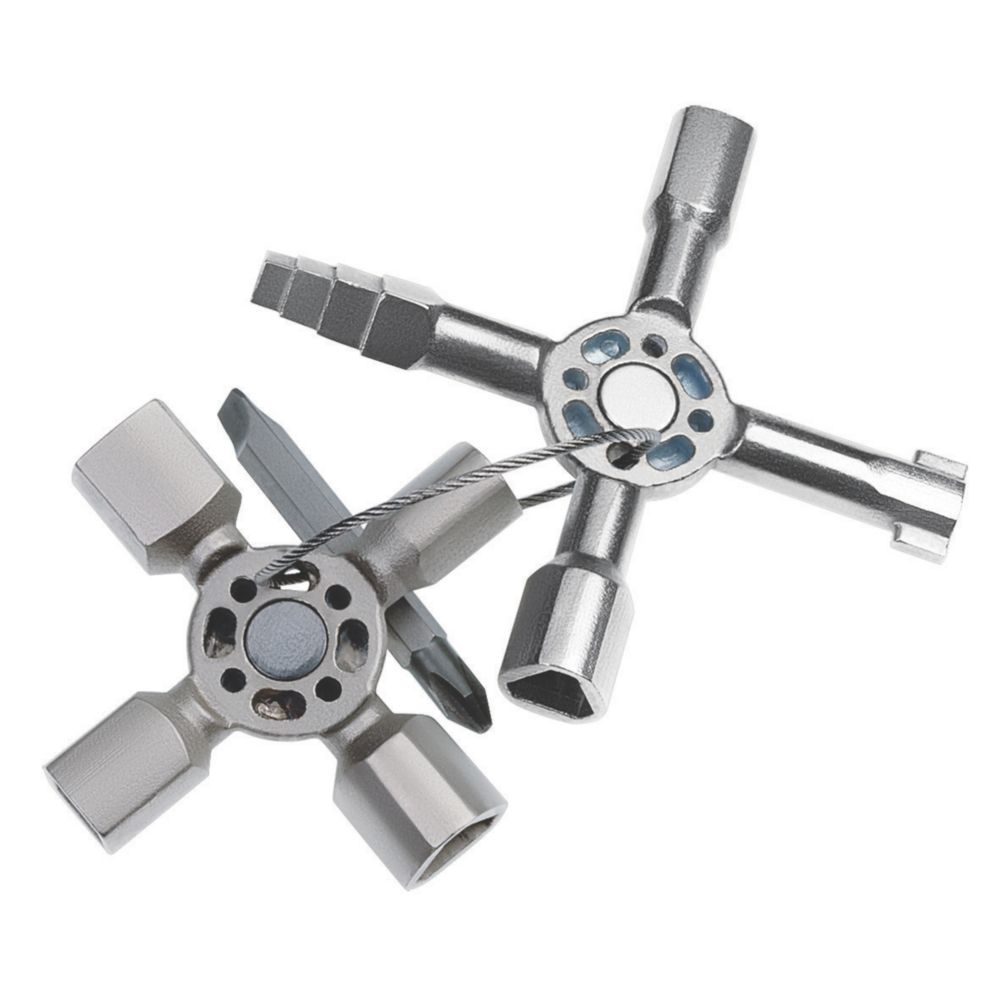Clé utilitaire à 15 empreintes Knipex
