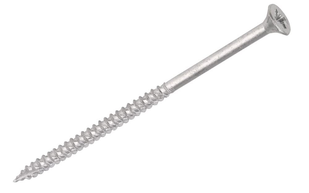 50 vis à bois à tête fraisée résistantes à la corrosion PZ Turbo Outdoor 6 x 120mm