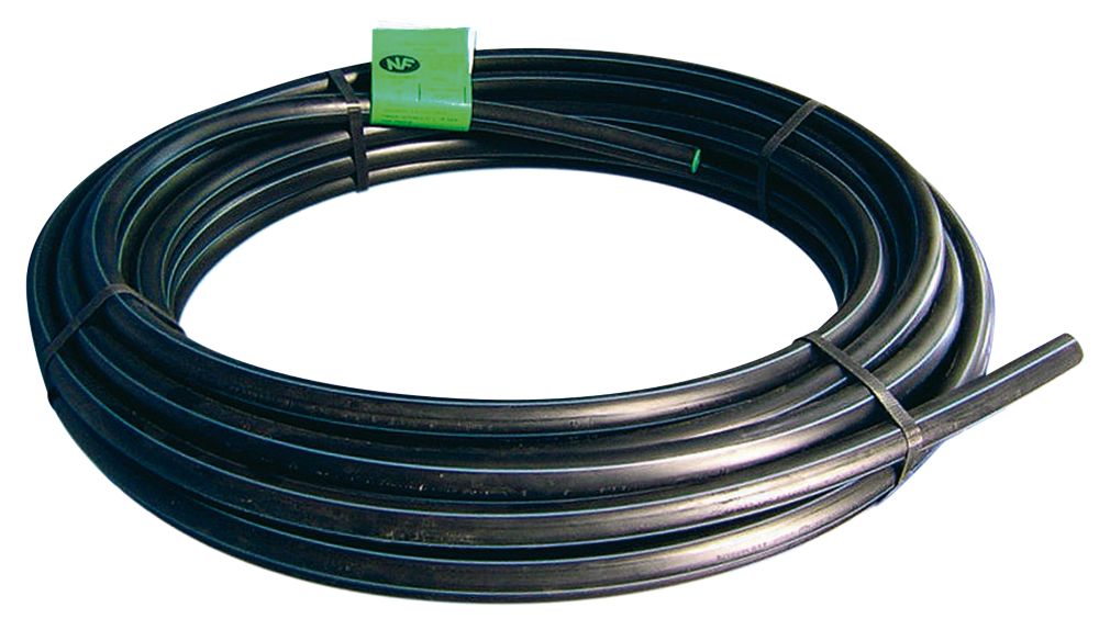 Tube polyéthylène à bande bleue 25mm x 10m Pronorm