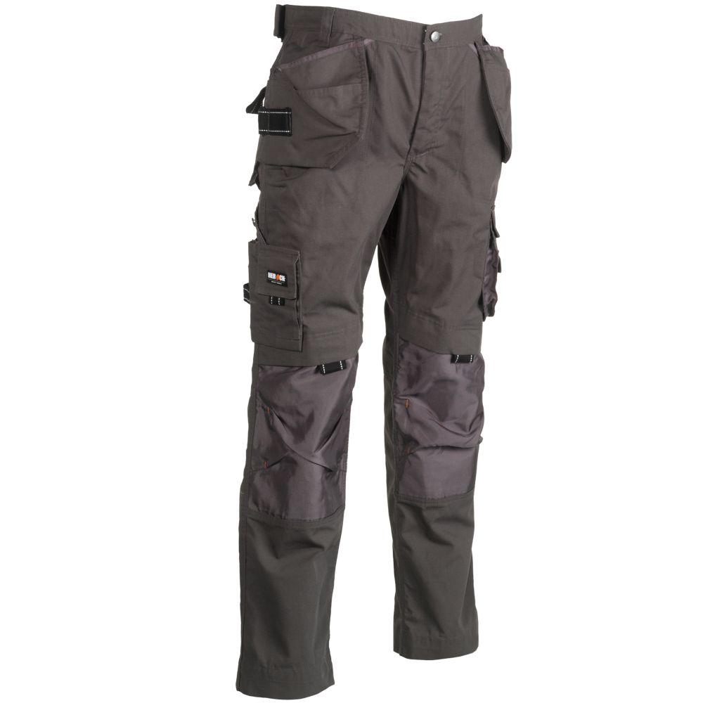 Pantalon de travail à poches multiples Dagan Herock, gris, taille 48, longueur 81 cm