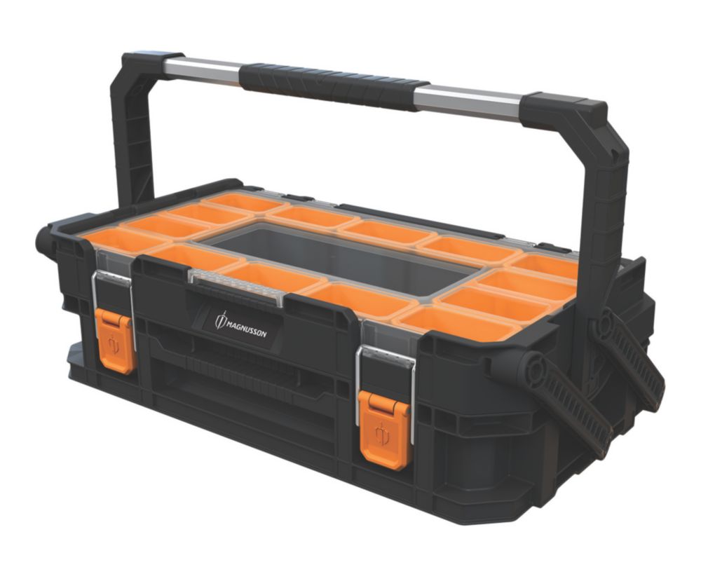 Organiseur à outils Magnusson Stakkur empilable L.56,5 cm x l.31,7 cm x h.16 cm