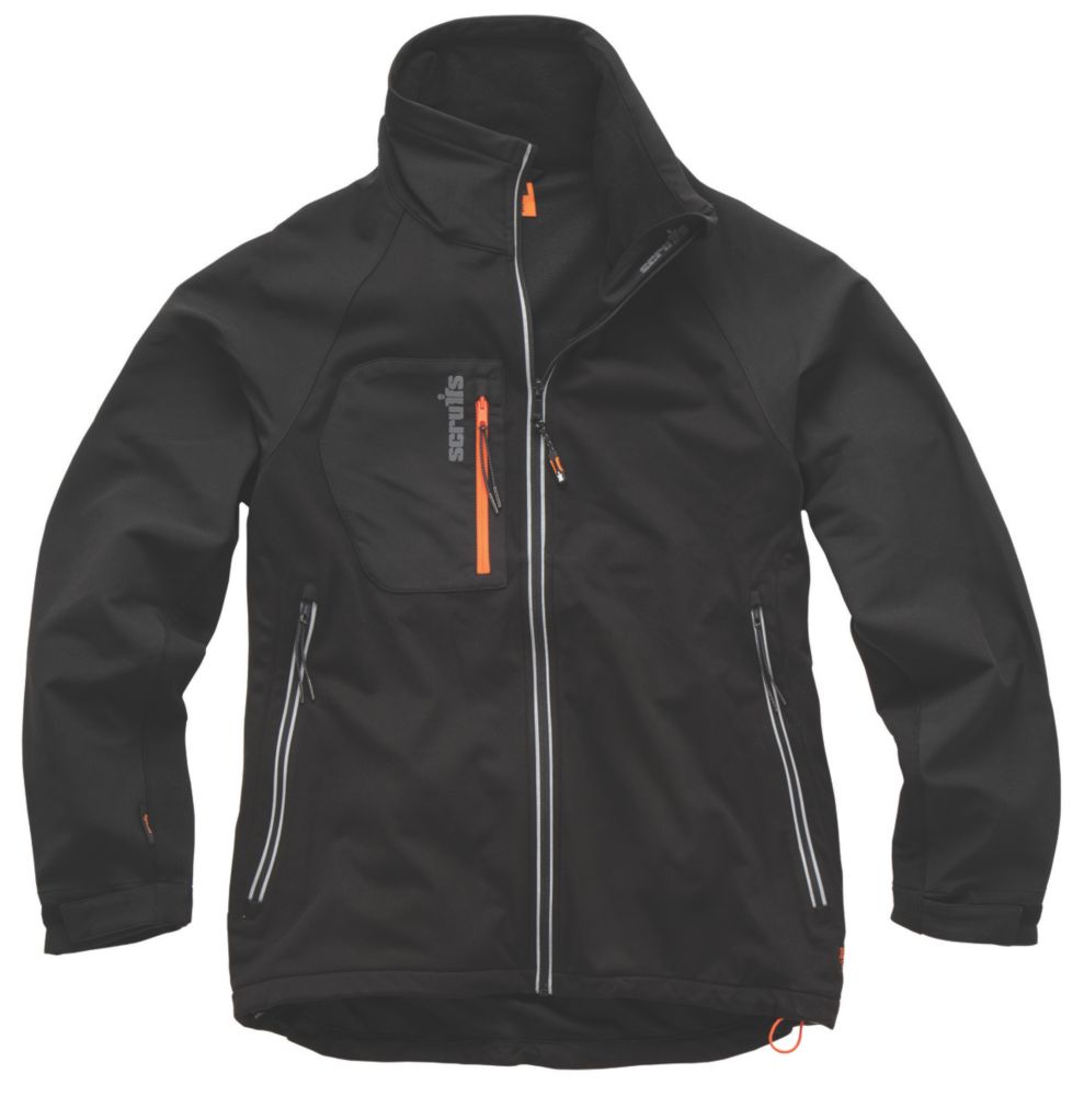 Veste de travail Scruffs Trade Flex noire, taille M