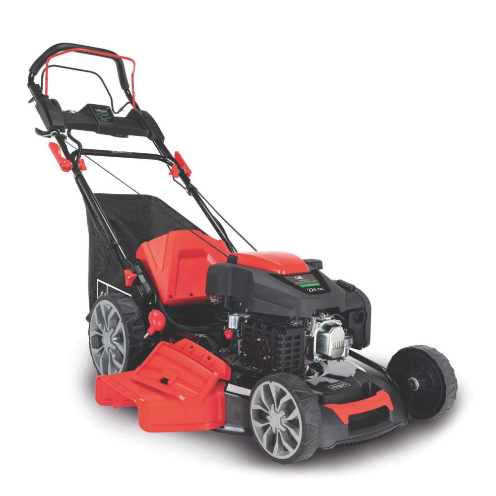 Tondeuse thermique à démarrage hybride 224cm³ Scheppach MS225-56E 56 cm
