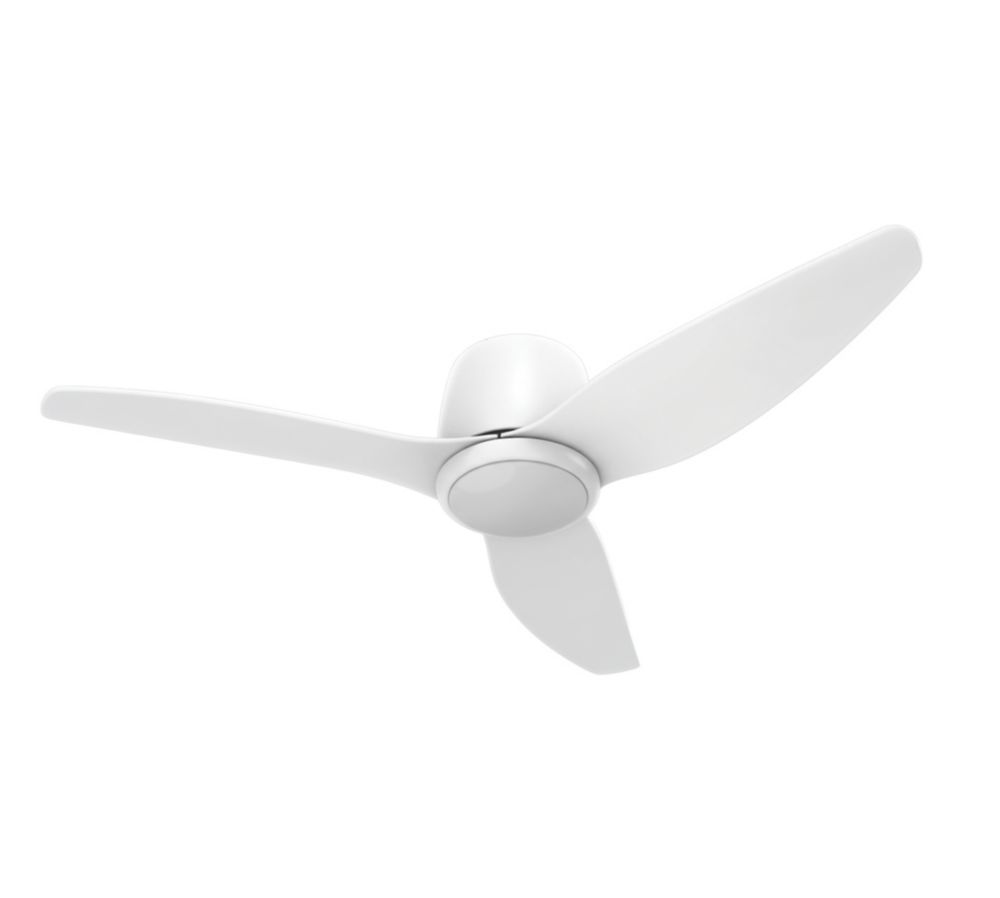 Ventilateur de plafond à LED 52" Batilec Soreno blanc 36W 1 400lm 