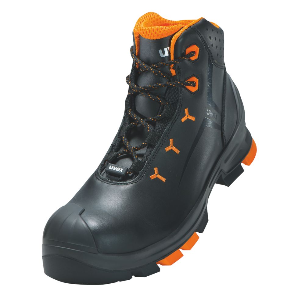 Chaussures de sécurité montantes sans métal S3 Uvex 2 noires pointure 43      
