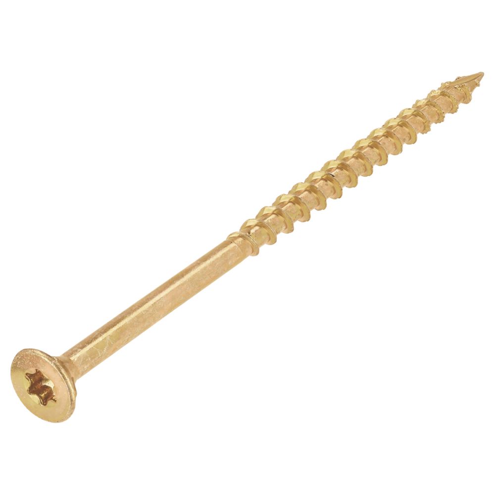 Vis à bois universelle à tête fraisée Suki TX 6 x 100mm, lot de 100