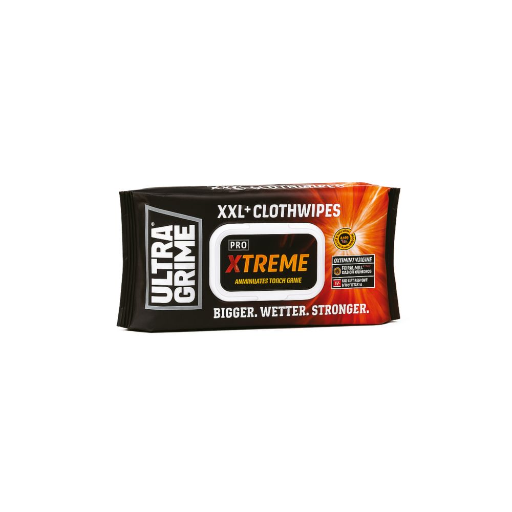Lingettes Ultragrime Xtreme 40 pièces